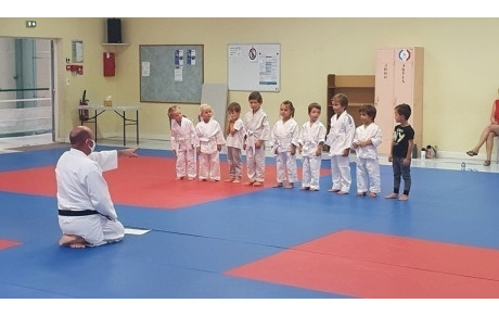 1er entrainement du Baby Judo