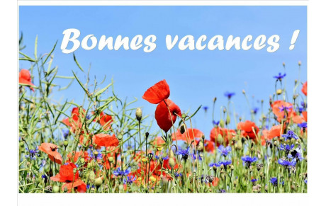 Bonnes vacances 