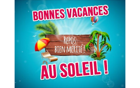 Bonnes vacances 